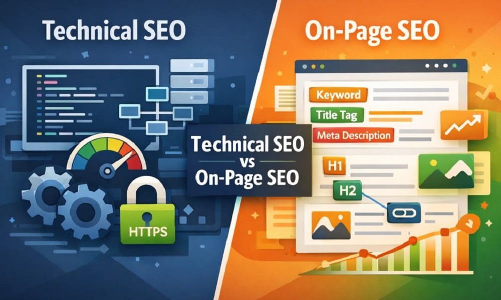 Technical SEO VS On-Page SEO