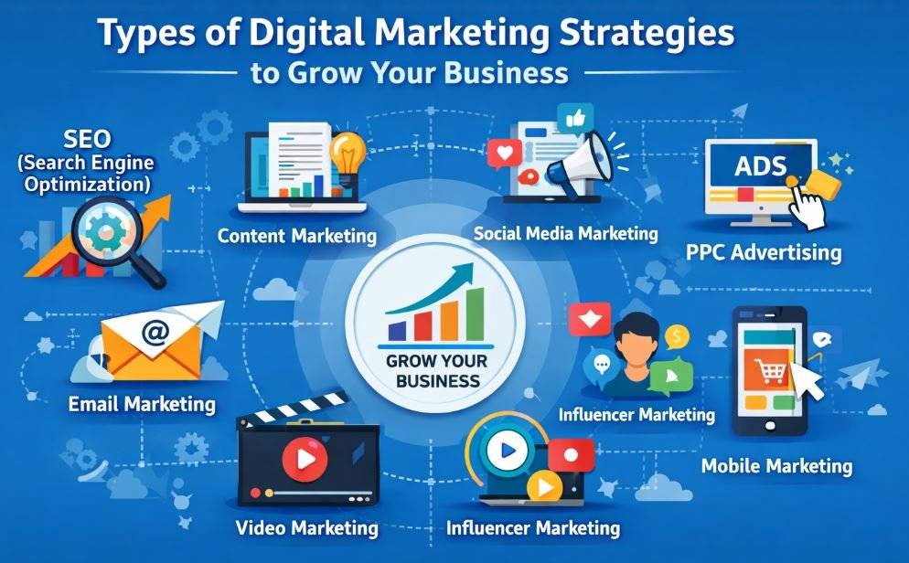 Types of Digital Marketing Strategies