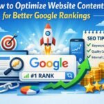 How to Optimize Website Content for better Google ranking?
